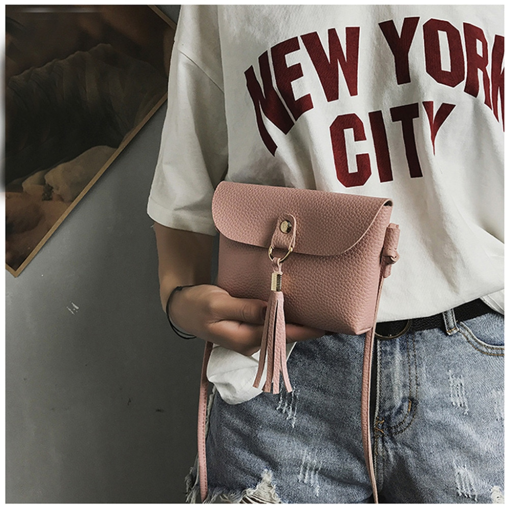 Pink Soho Tassel Shoulder&Handbag - Picture 2 of 5